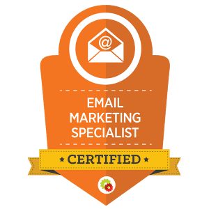 email marketing specialist badge